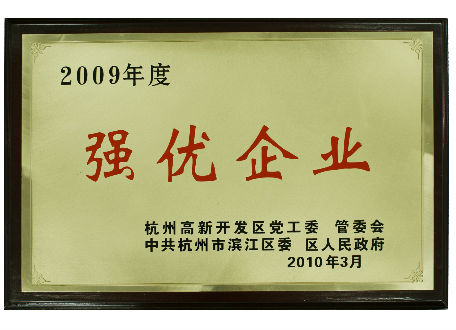 2009年度強力優秀企業